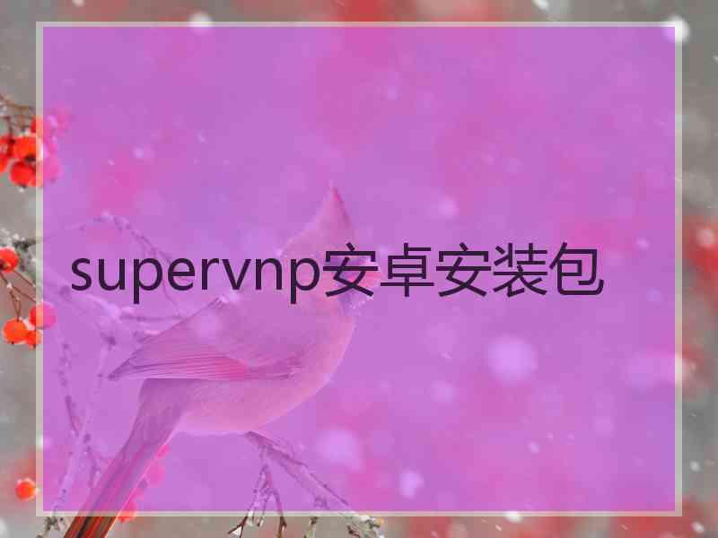 supervnp安卓安装包